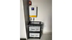 3.5kva 24v Smk Inverter Witb Batteries And Solar Panels