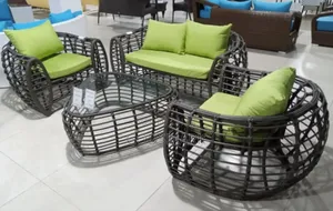 Outdoor Sofa in Basket Style.