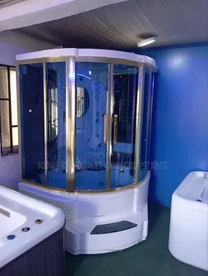 150 by 150 Gold Shower Room With Steam and All Facilities