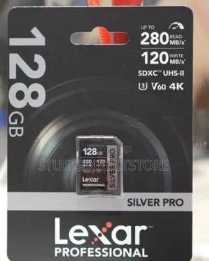 Lexar Professional Silver Pro 128gb Uhs-Ii 280mbps Sd Card