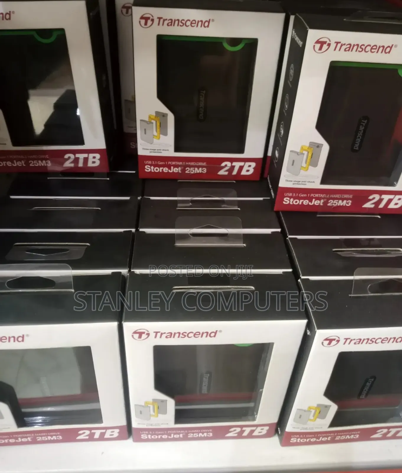 Transcend 2tb Storejet 25m3 Portable Hard Drive