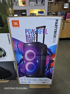 JBL Partybox 310 Portable Party Speaker Withlasting Battery
