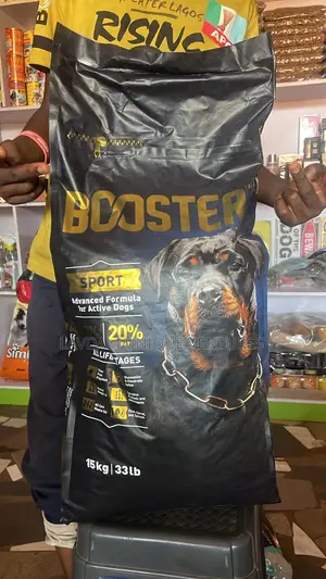 Booster Dog Food Premium Nutrition for Healthy Dogs 15kg Bag