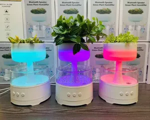 Bluetooth Speaker Green Plant Humidifier