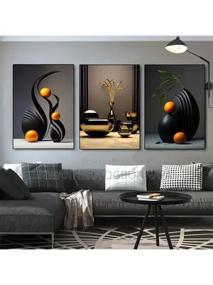 Modern Abstract Wall Art Luxury Wall
