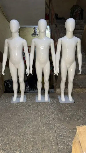 High Quality Imported Unisex Glossy White Kids Mannequin