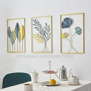 Original Abstract Gold Frames 3in1 Concept