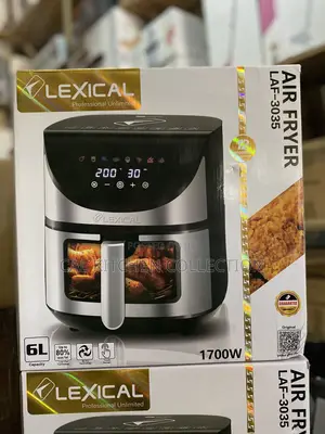 Lexical 6 Liters Digital Air Fryer