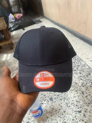 High Quality Snapback Caps Black