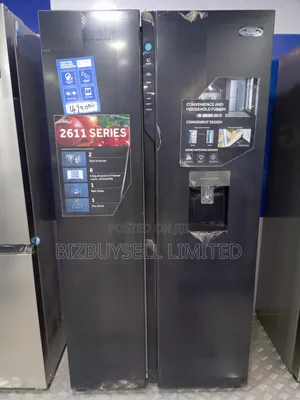 Side By Side Haier Thermocool Inverter Refrigerator With Water Dispens