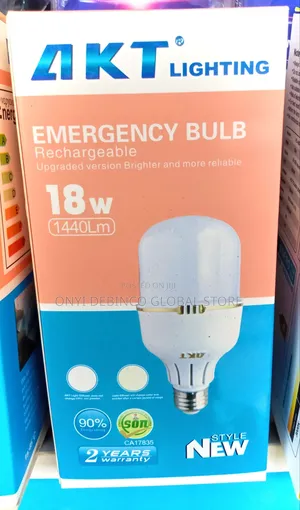Akt 18w Rechargeable Emergency Bulb Light 18w