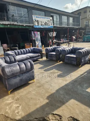Luxury Set of Padded Seven Seaters Chairs.