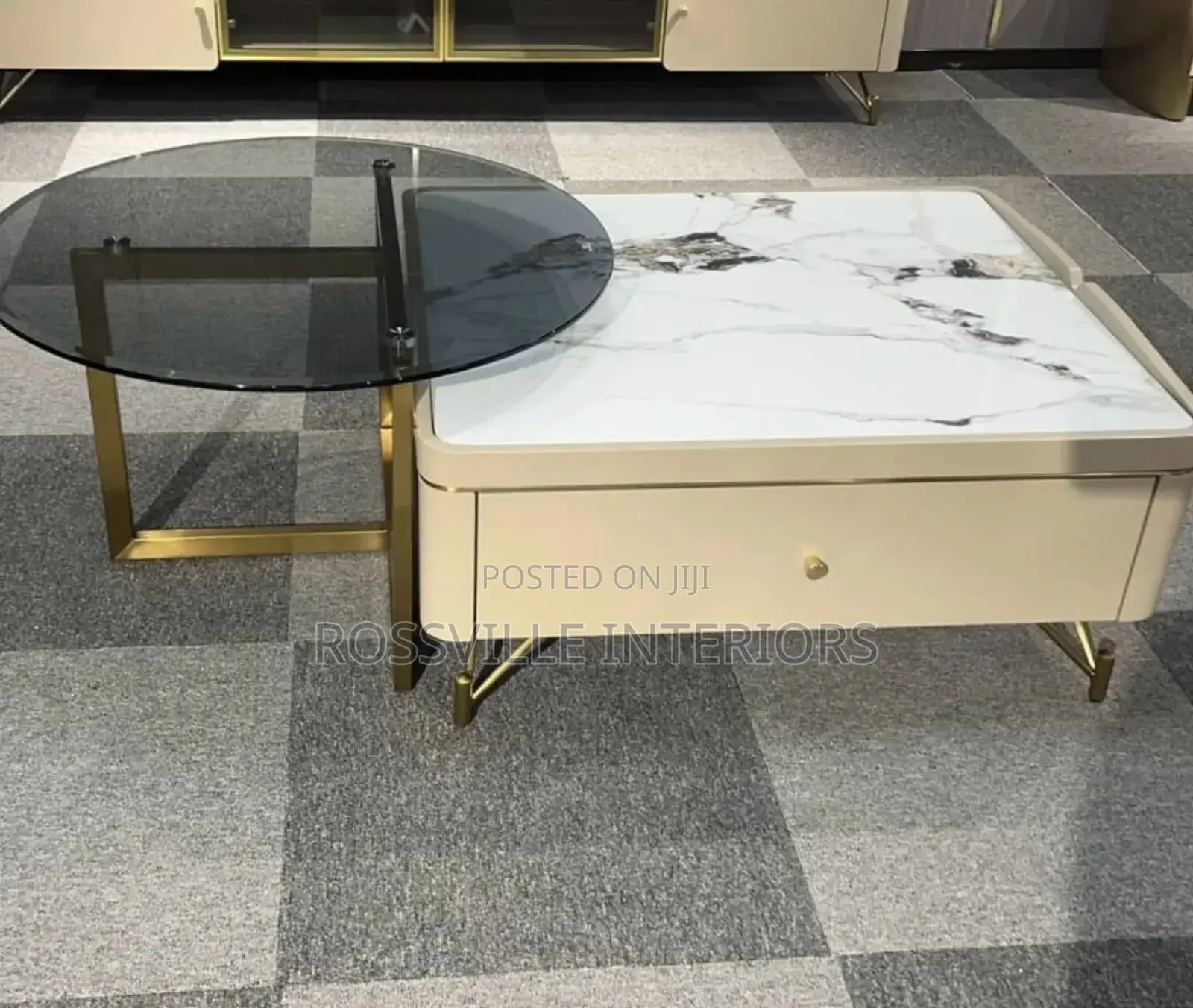 2in1 Ceramic Centre Table