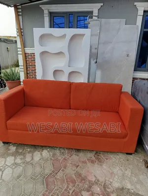 Simple 3 Seater With Matt Fabric