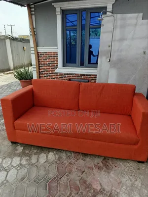 Single 3 Seater Sofa (Matt Fabric)