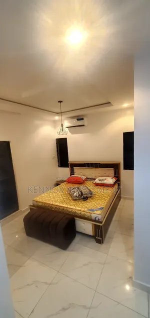 Multicolored Bed With 1 Bedside