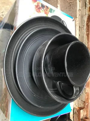 Black 16pcs Dinner Set