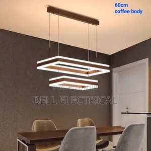 Rectangular 1 2 Lights Led Pendant Lamp