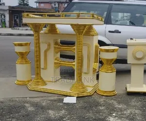 Gold and White Pulpit
