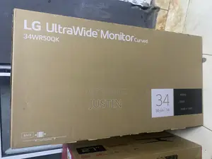 Lg 34wr50qk-B 34" Ultrawide QHD 100hz Curved Monitor
