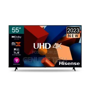 Hisense Uhd 4k Tv 55" With Wall Mount Hanger