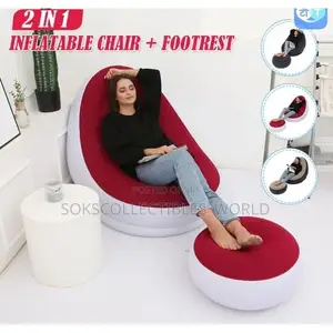 Inflatable Sofa And Foot Rest