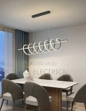 Modern Creative Spiral Led Pendant