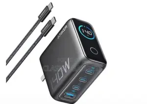 Anker Laptop Charger (140w, 4-Port, Pd 3.1) With Usb-C Cable