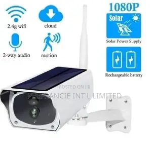 Low-Power Solar Wi-Fi Bullet Outdoor Camera