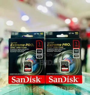 Sandisk Extreme Pro 1tb SDXC Uhs I Memory Card 200mbps