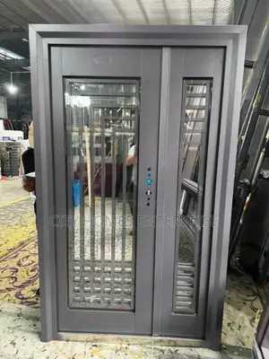 Quality Terrace Grey Glass Door 1.2x2.1 1,200mmx2,100mm