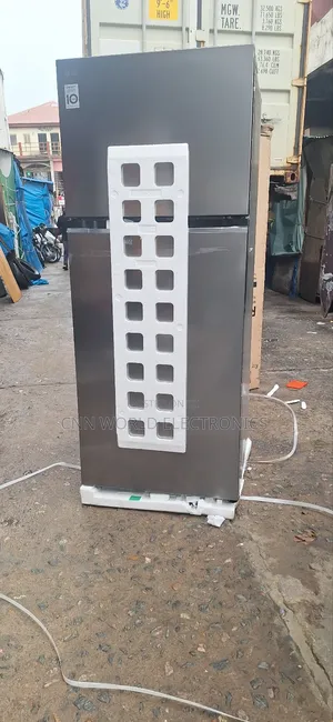 New Lg 372l Inverter Double Door Fridge (85w) Super Cooling