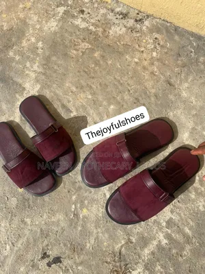 Quality Plain Suede Handmade Cover Slippers