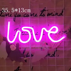 Led Neon Atmosphere Lamp Pink Lamp