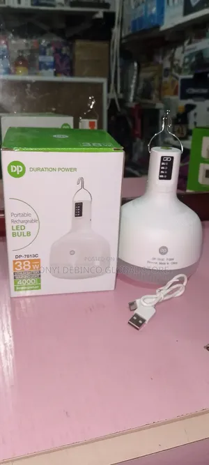 Dp 7813c Rechargeable Led Emergency Bulb 38w Led 4000mah