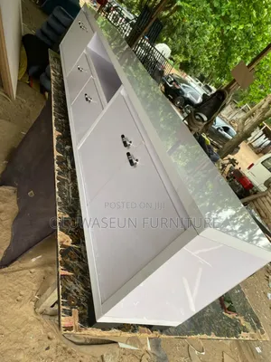 High Gloss Tv Shelve With Drawers by Oluwaseun Furniture