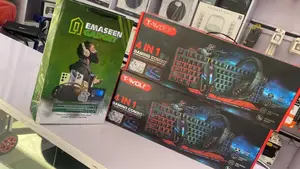 T-Wolf 4 in 1 R905 Wired Gaming Combo Keyboard