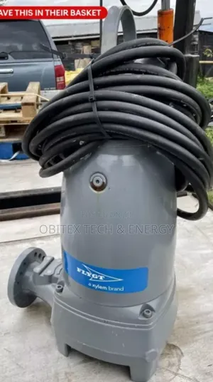 Flygt 4” Submersible Sewage Pump – 10.1hp, 400v, 3-Phase