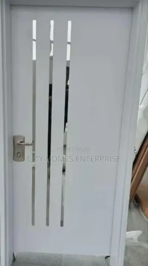 White Israeli Security Door | Paris | Premium Grade | 900mm