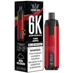Al Fakher Crown Bar Supermax Disposable Vape Kit