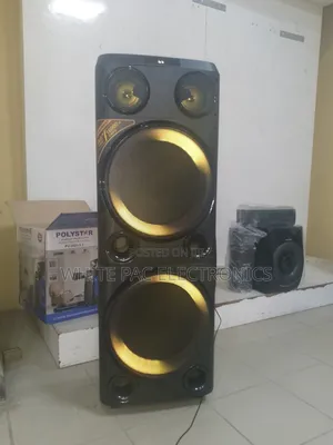 Polystar Set 16000w  Powerful Sound Wireless Bluetooth >2yrs