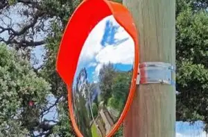 Road Safety Mirror System