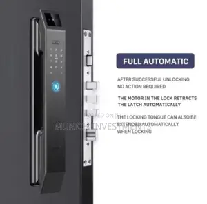 Tuya Wifi 3d Face Recognition Smart Door Lock With Two-way