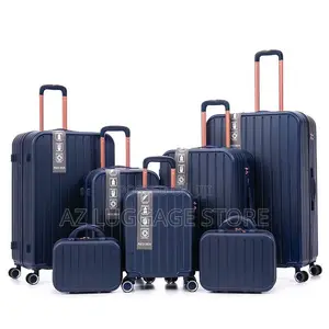 Set of 7 Rubber Luggage Boxes