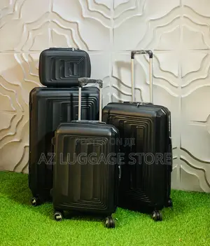 Set of 4 Original Rubber Luggage Boxes