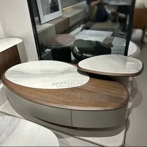 Imported Center Table and Size Stool