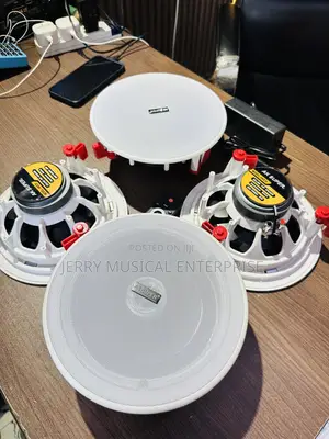 4in1 Bluetooth Celing Speaker With Remote And Framless