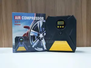 Air Compressor Dc 12v Digital Tire Inflator With Led Light