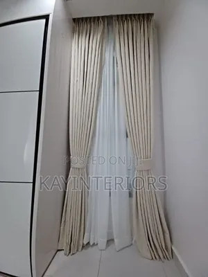 Cream Beautiful Turkish Curtains