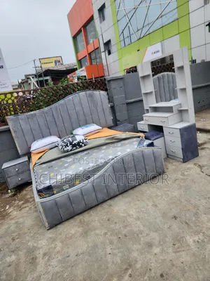 Padded Luxury Family King Size Bed.